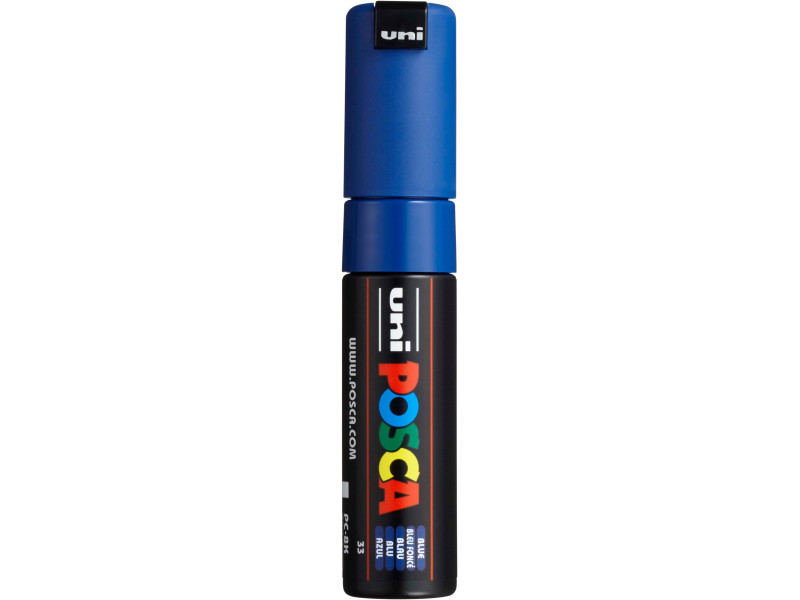 POSCA Marqueur à pigment PC-8K, bleu foncé