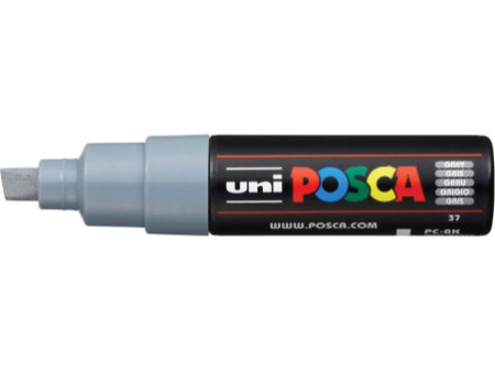 POSCA Marqueur à pigment PC-8K, gris