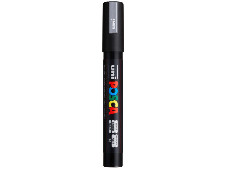 POSCA Marqueur à pigment PC-5M, argent