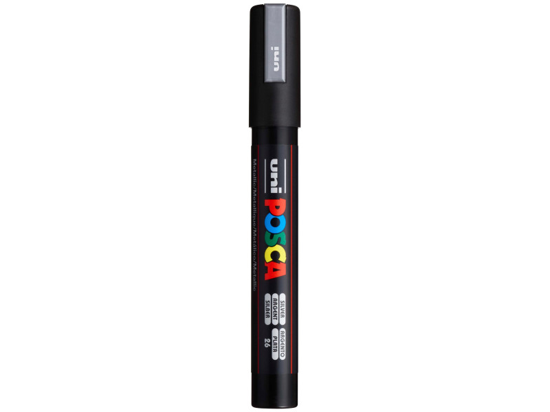 POSCA Marqueur à pigment PC-5M, argent