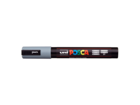 POSCA Marqueur à pigment PC-5M, gris