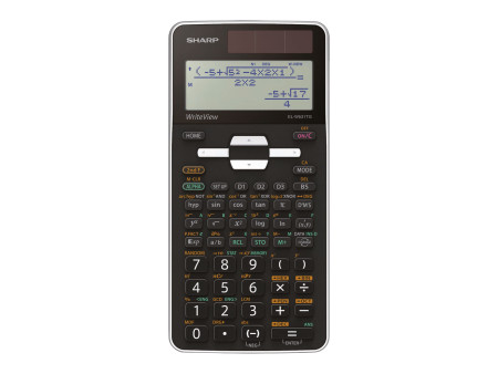 SHARP Calculatrice EL-W531 TG, couleur: noir / blanc