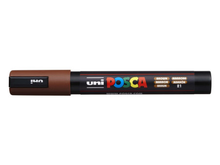 POSCA Marqueur à pigment PC-5M, marron