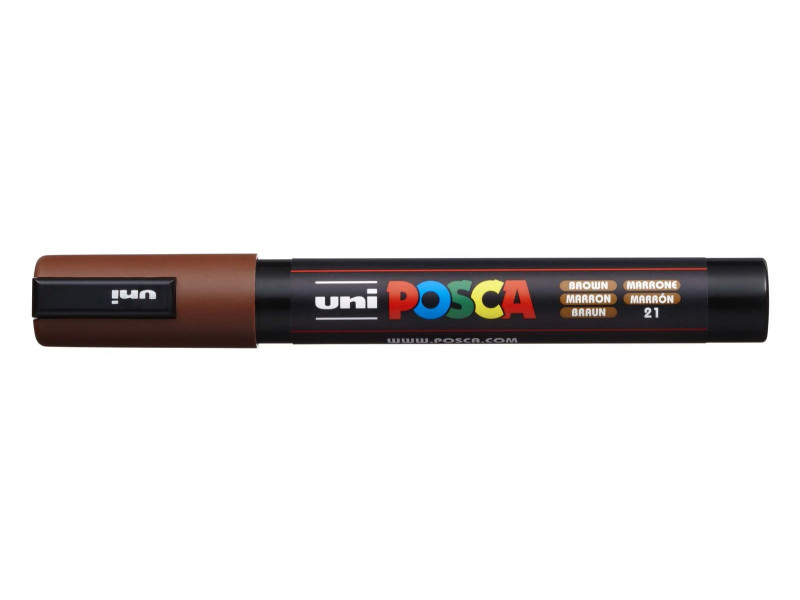 POSCA Marqueur à pigment PC-5M, marron