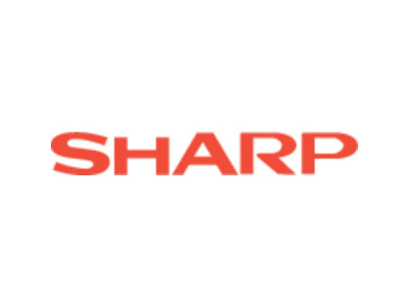 SHARP Calculatrice de bureau EL-125 TWH, solaire/pile