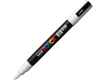 POSCA Marqueur à pigment PC-3M, blanc