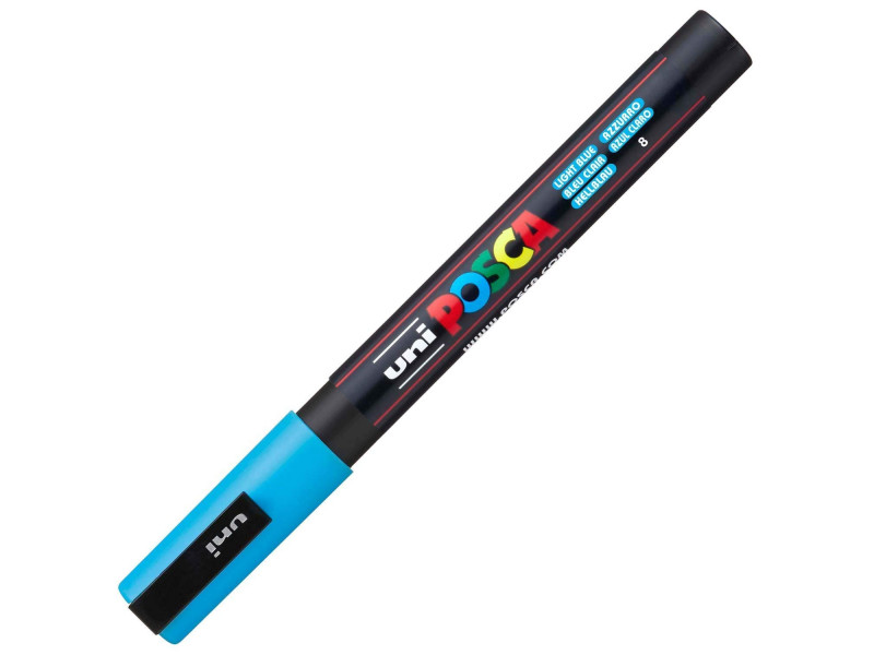 POSCA Marqueur à pigment PC-3M, bleu clair