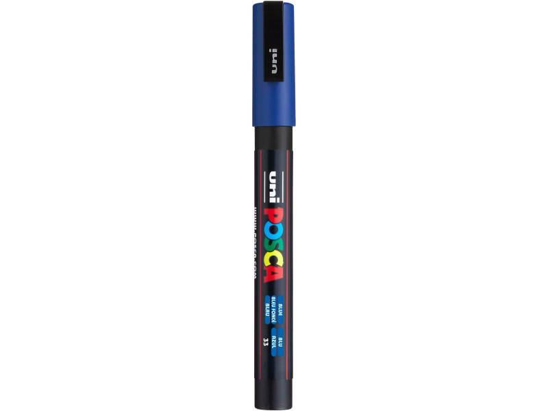 POSCA Marqueur à pigment PC-3M, bleu foncé