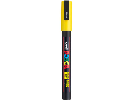 POSCA Marqueur à pigment PC-3M, jaune