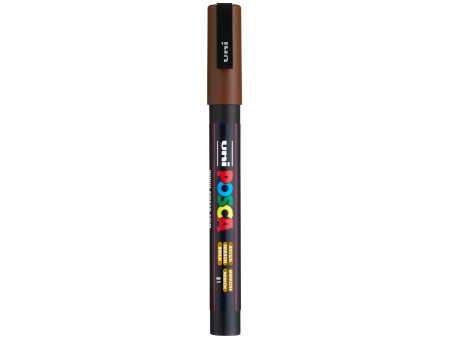 POSCA Marqueur à pigment PC-3M, marron