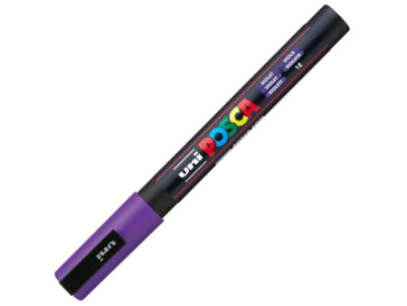 POSCA Marqueur à pigment PC-3M, violet