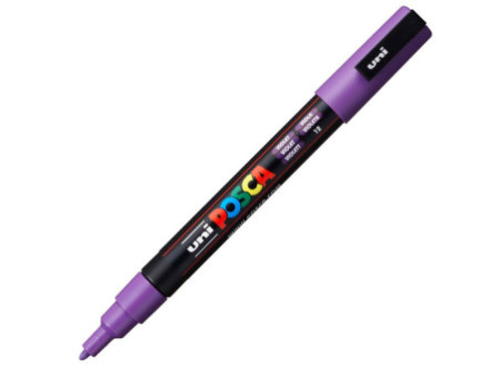 POSCA Marqueur à pigment PC-3M, violet