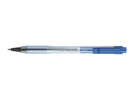 PILOT Stylo à bille rétractable BPS-Matic Fine, bleu