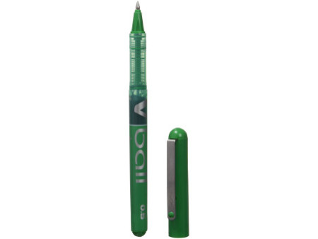 PILOT Stylo roller V Ball VB 5, pointe métal, vert