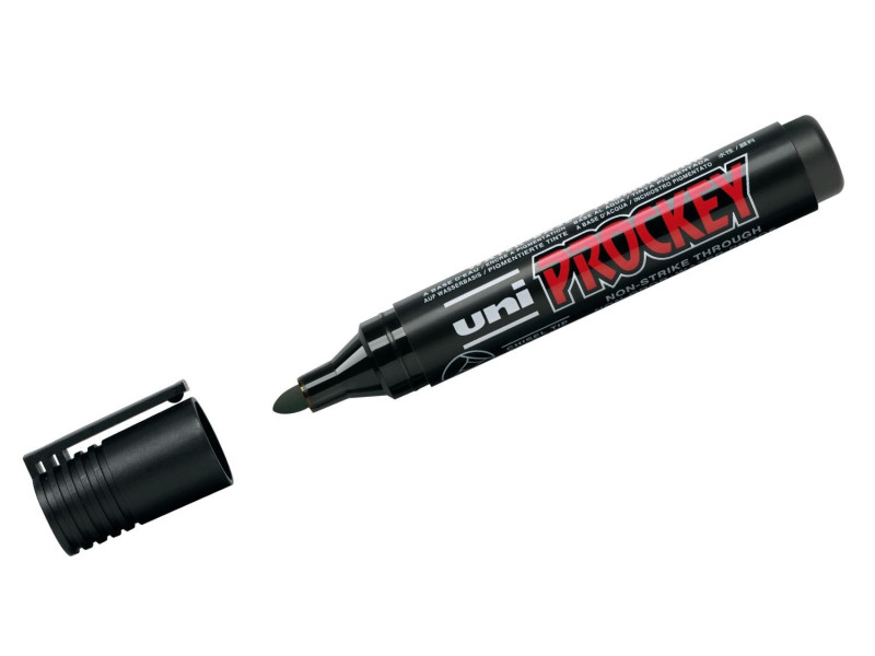 uni-ball Marqueur permanent PROCKEY PM-122, noir