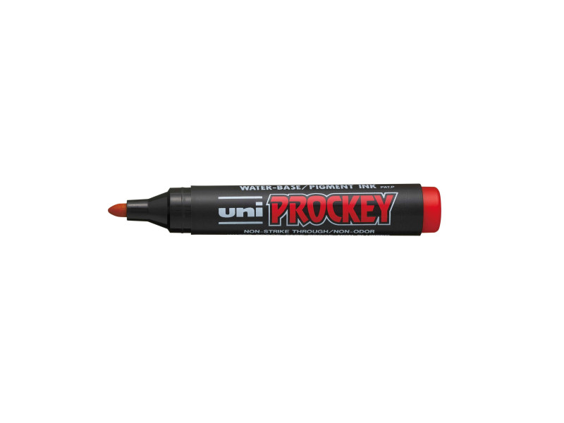 uni-ball Marqueur permanent PROCKEY PM-122, rouge