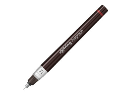 rotring Stylo à encre de Chine isograph 0,25 mm, noir