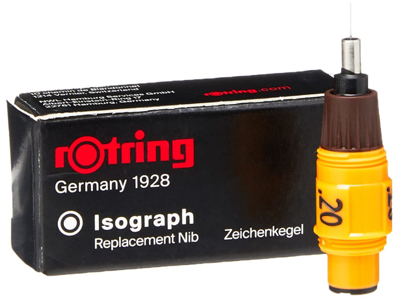 rotring Pointe de rechange pour isograph 0,20 mm