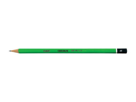 BIC Crayon Criterium 550, degré de dureté: 6B, hexagonal