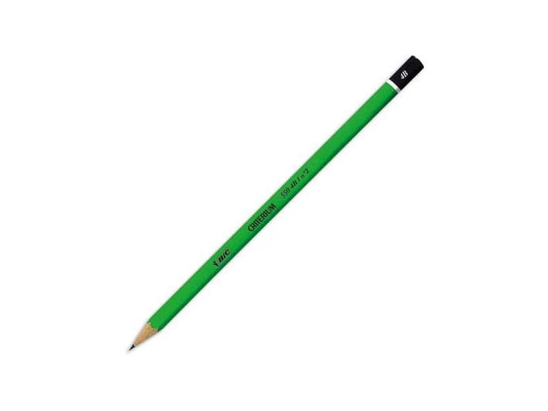BIC Crayon Criterium 550, degré de dureté: 4B, hexagonal