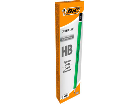 BIC Crayon Criterium 550, degré de dureté: HB, hexagonal