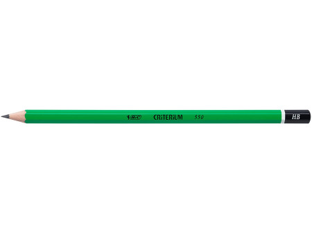 BIC Crayon Criterium 550, degré de dureté: HB, hexagonal