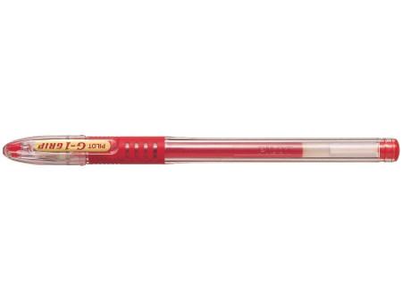 PILOT Stylo bille à encre gel G1-7 Grip, rouge