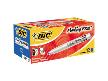 BIC Marqueur permanent Marking POCKET ECOlutions, bleu
