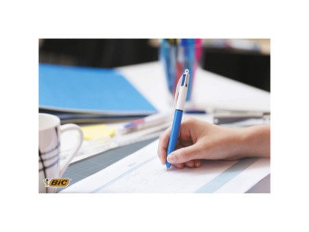 BIC Stylo à bille rétractable 4 Colours
