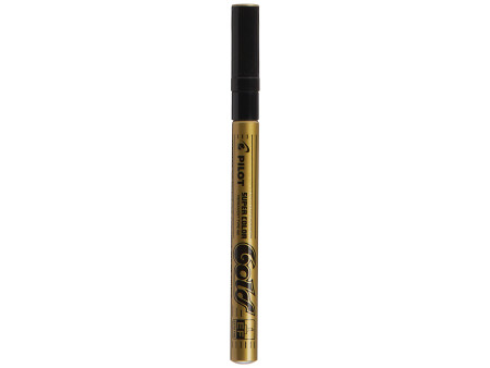 PILOT Marqueur permanent SUPER COLOR, pointe extra fine, or