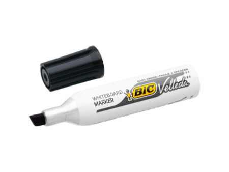 BIC Marqueur pour tableau blanc Velleda 1781, noir