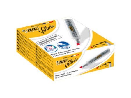 BIC Marqueur pour tableau blanc Velleda 1781, rouge