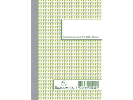 EXACOMPTA Manifold 'Quadrillé', 148 x 105 mm, dupli