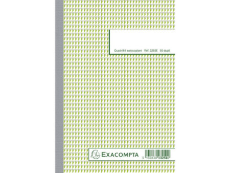 EXACOMPTA Manifold 'Quadrillé', 148 mm x 210 mm, dupli