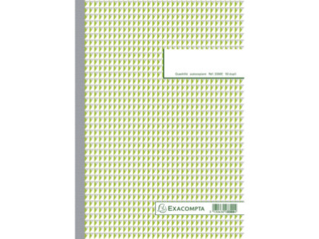 EXACOMPTA Manifold 'Quadrillé', 297 x 210 mm, dupli