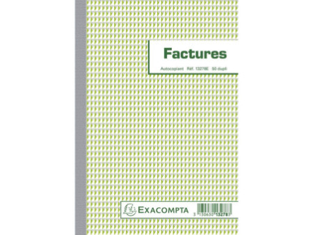 EXACOMPTA Manifold 'Factures', 210 x 148 mm, dupli