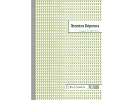 EXACOMPTA Manifold 'Recettes et Dépenses', 297 x 210 mm