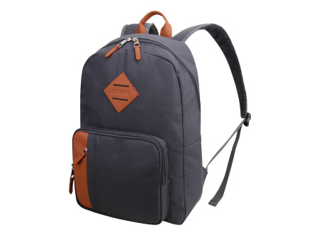 BESTLIFE School Sac à dos pour laptop COL-CAKE, gris
