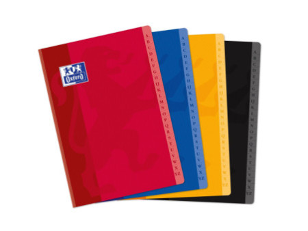 Oxford Carnet répertoire, broché, A4