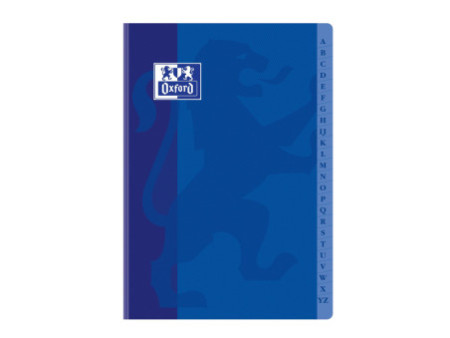 Oxford Carnet répertoire, broché, A4