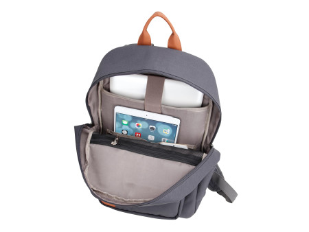 BESTLIFE School Sac à dos pour laptop COL-CAKE, gris
