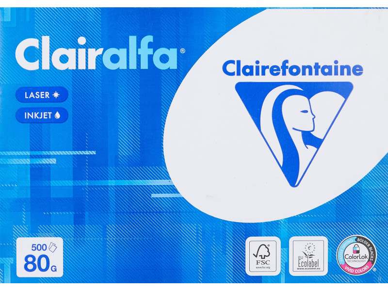 Clairefontaine Papier multifonction, A4, extra blanc