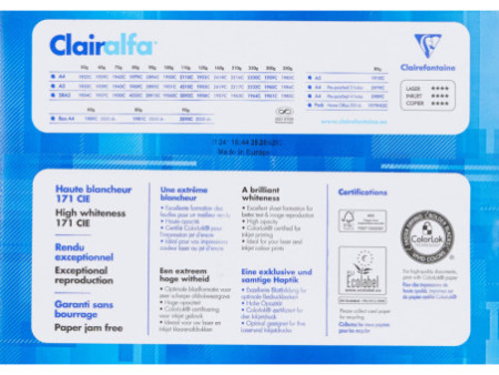 Clairefontaine Papier multifonction, A4, extra blanc