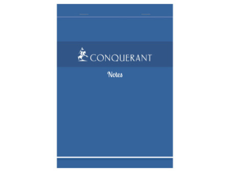 CONQUERANT SEPT Bloc-notes Notes, quadrillé, 74 x 105 mm