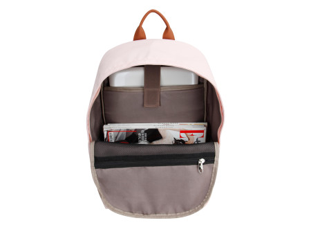 BESTLIFE School Sac à dos pour laptop 'COL-CAKE', rose