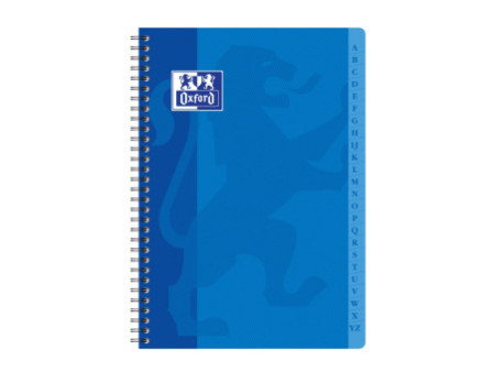 Oxford Cahier répertoire, reliure intégrale, A4