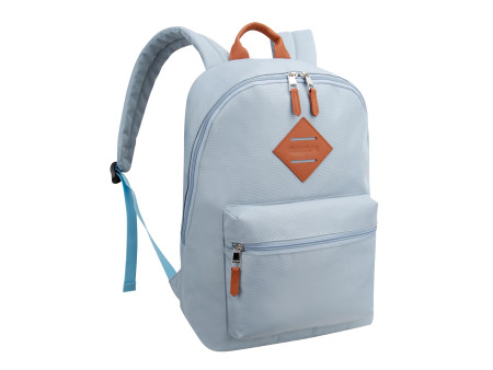 BESTLIFE School Sac à dos pour laptop COL-CAKE, bleu clair