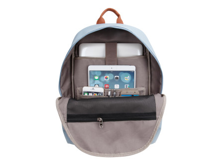 BESTLIFE School Sac à dos pour laptop COL-CAKE, bleu clair
