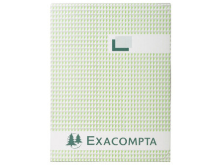 EXACOMPTA Registre Ligné, 297 x 210 mm vertical