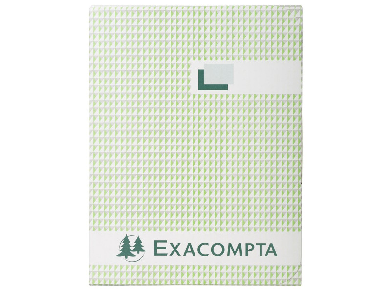 EXACOMPTA Registre Ligné, 297 x 210 mm vertical